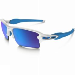 Oakley Flak 2.0 XL Sunglasses Matte White/Sapphire Iridium